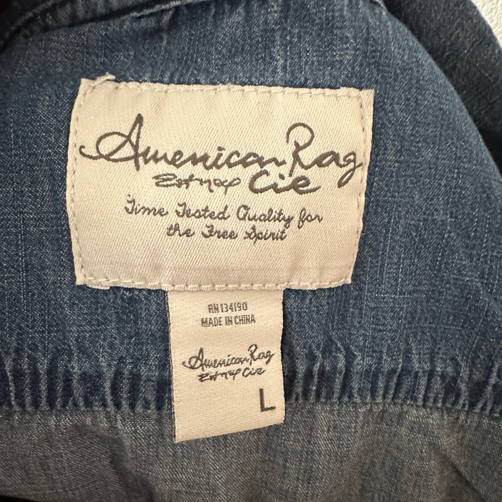 American Rag Blue Jean Jacket - Picture 6 of 8